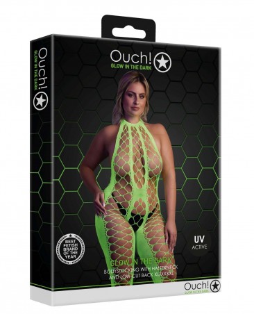 Bodystocking with Halterneck  XL/XXXXL