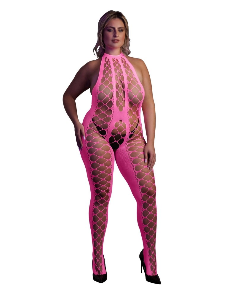 Bodystocking with Halterneck  XL/XXXXL
