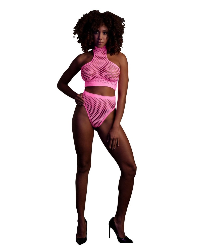 Turtle Neck and High Waist Slip XS/ XL