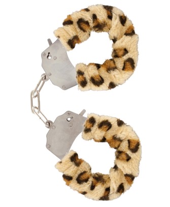 Furry Fun Cuffs Leopard