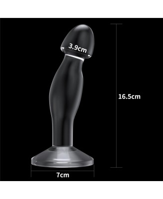 Flawless Clear Prostate Plug 6.5'' - Przezroczysty Korek Analny Punktu P