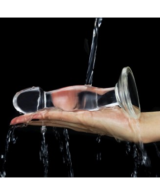 Flawless Clear Prostate Plug 6.5'' - Przezroczysty Korek Analny Punktu P