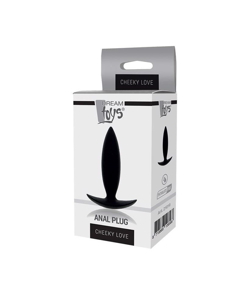 CHEEKY LOVE ANAL PLUG XTRA SMALL BLACK