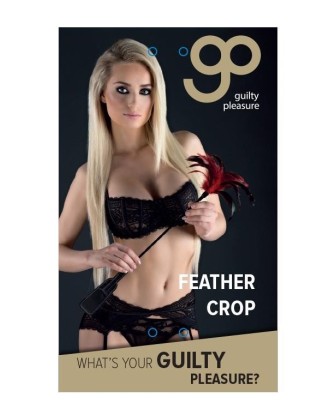 GP FEATHER CROP BLACK/RED