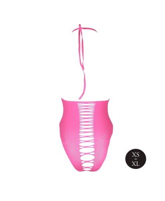 High-Cut Body - Neon Pink - XS/XL