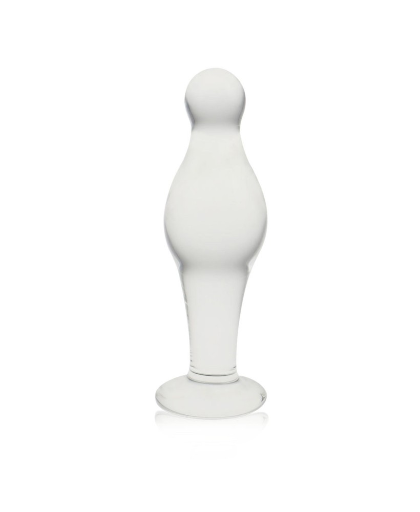 4.5"" Glass Romance Clear