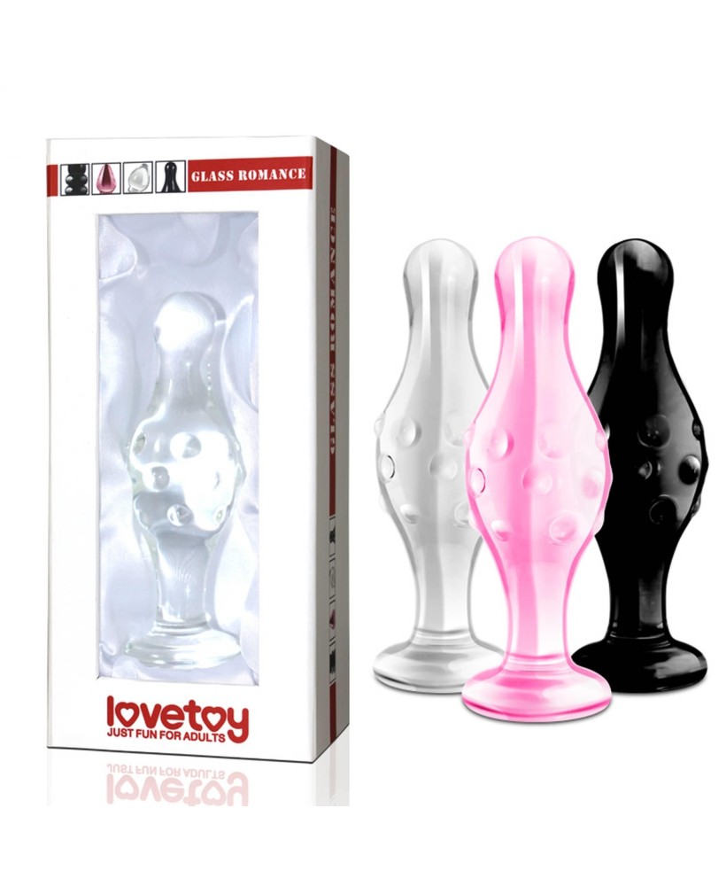 4.5"" Glass Romance Clear