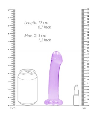 Non Realistic Dildo with Suction Cup - 6,7""""/ 17 cm