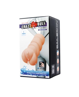 CRAZY BULL- REALISTIC 3D VAGINA - Masturbator Sztuczna Pochwa