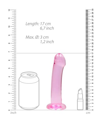 Non Realistic Dildo with Suction Cup - 6,7""""/ 17 cm
