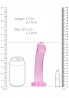 Non Realistic Dildo with Suction Cup - 6,7""""/ 17 cm