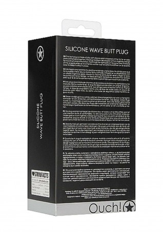 Wave Butt Plug - Black