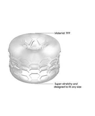 N0. 94 - Reversible Masturbator and Bumper - Transparent