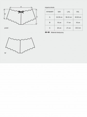 Bielizna-Idillia szorty L/XL