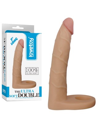 The Ultra Soft Dude - Dildo do Podwójnej Penetracji - 17,5cm