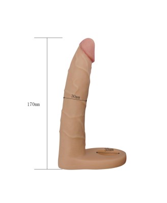 The Ultra Soft Dude - Dildo do Podwójnej Penetracji - 17,5cm