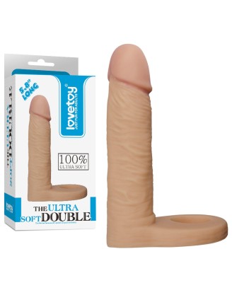 The Ultra Soft Double - Dildo do Podwójnej Penetracji - 14,5cm