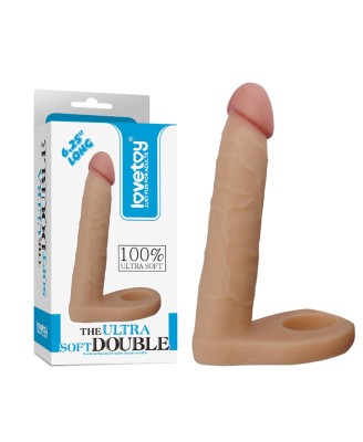 The Ultra Soft Double - Dildo do Podwójnej Penetracji - 15,8cm