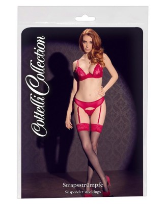 Stockings black/red 6