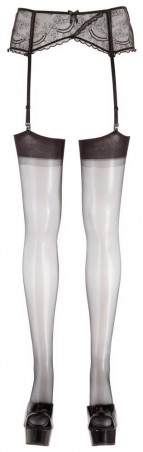 Stockings with seam black 1