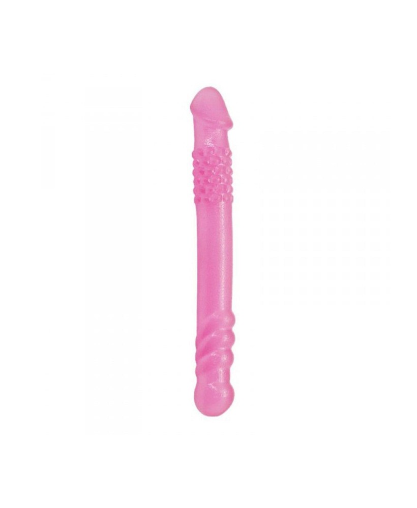 Dildo-PERFECT DOUBLE DONG. PREMIUM TPE MATERIAL.