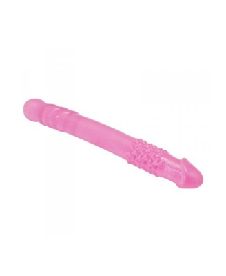 Dildo-PERFECT DOUBLE DONG. PREMIUM TPE MATERIAL.