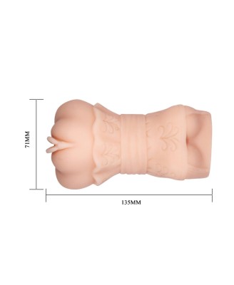 CRAZY BULL- Realistic 3D VAGINA, Water lubricant