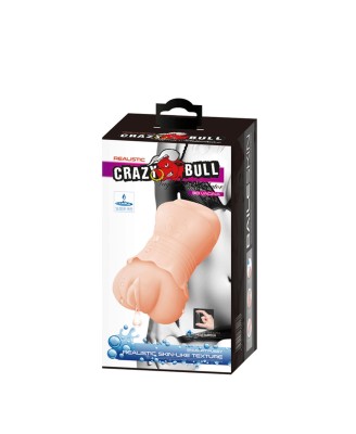 CRAZY BULL- Realistic 3D VAGINA, Water lubricant