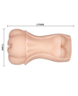 CRAZY BULL- 3D VAGINA, Water lubricant