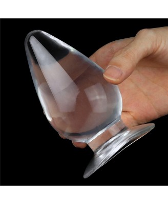 Flawless Clear Anal Plug 4.5'' - Korek Analny