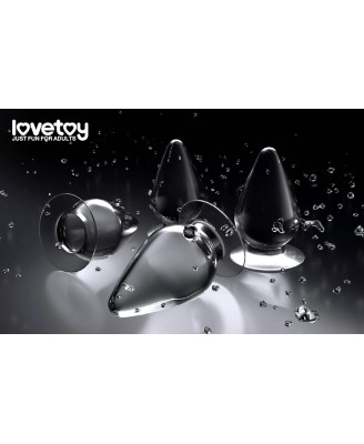 Flawless Clear Anal Plug 4.5'' - Korek Analny
