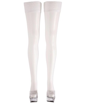 Hold-up Stockings white 5