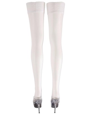 Hold-up Stockings white 5