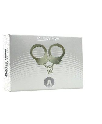 Kajdanki-Śmieszna zabawka-kadank- Metallic Handcuffs