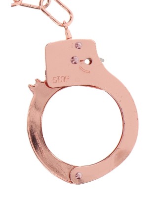 Metal Handcuffs Rose Gold