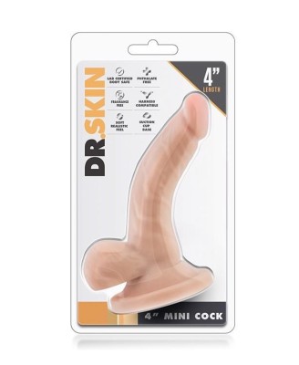 DR. SKIN 4 INCH MINI COCK FLESH