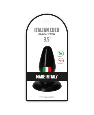 Plug-Italian Cock 3,5""Black