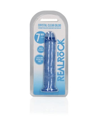 Straight Realistic Dildo with Suction Cup - 7'' / 18