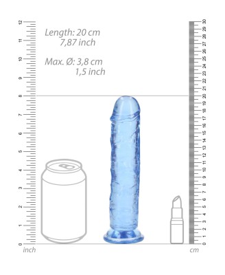 Straight Realistic Dildo with Suction Cup - 7'' / 18