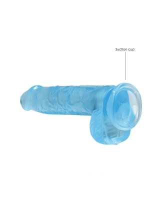 Realistic Dildo with Balls - 6""""/ 15 cm