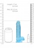 Realistic Dildo with Balls - 6""""/ 15 cm