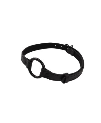 Black Metal O-ring Gag