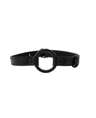 Black Metal O-ring Gag