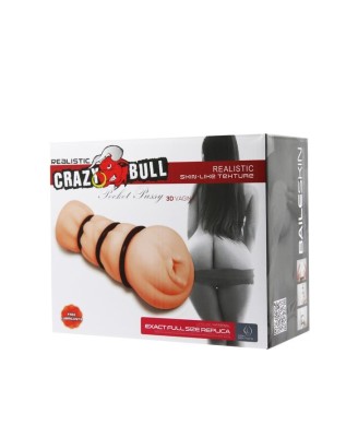 CRAZY BULL - Pocket Pussy 3D Vagina