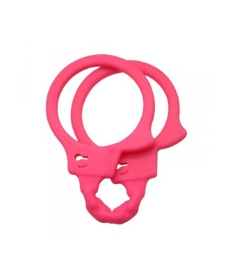 Kajdanki-REALISTIC HANDCUFFS. PREMIUM SILICONE MATERIAL