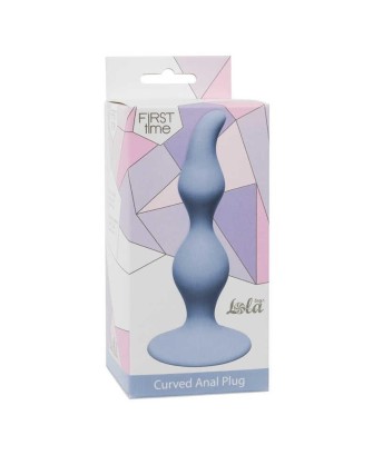 Plug-Curved Anal Plug Blue
