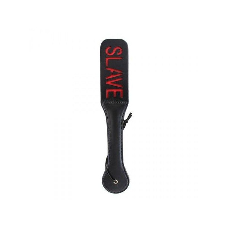 Pejcz-Paletta Doppia Double Spank Paddle Slave Black