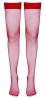 Hold-up Stockings red S