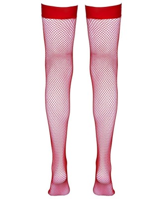 Hold-up Stockings red S