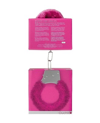 Beginner""s Handcuffs Furry - Pink